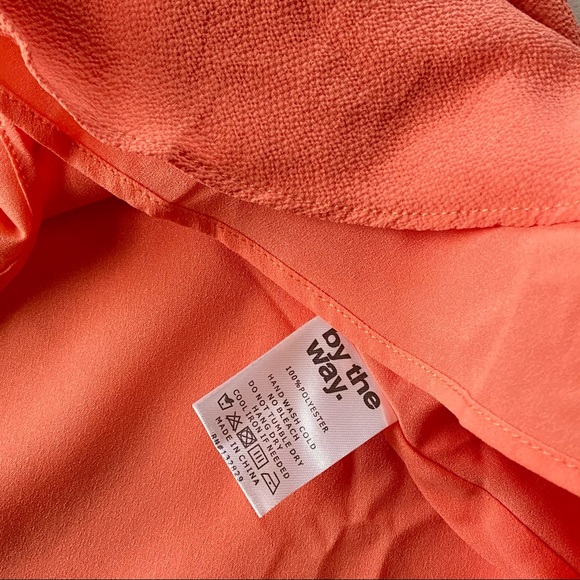 Sold NWT By The Way Liliana Front Tie Mini Dress - Picture 7 of 8